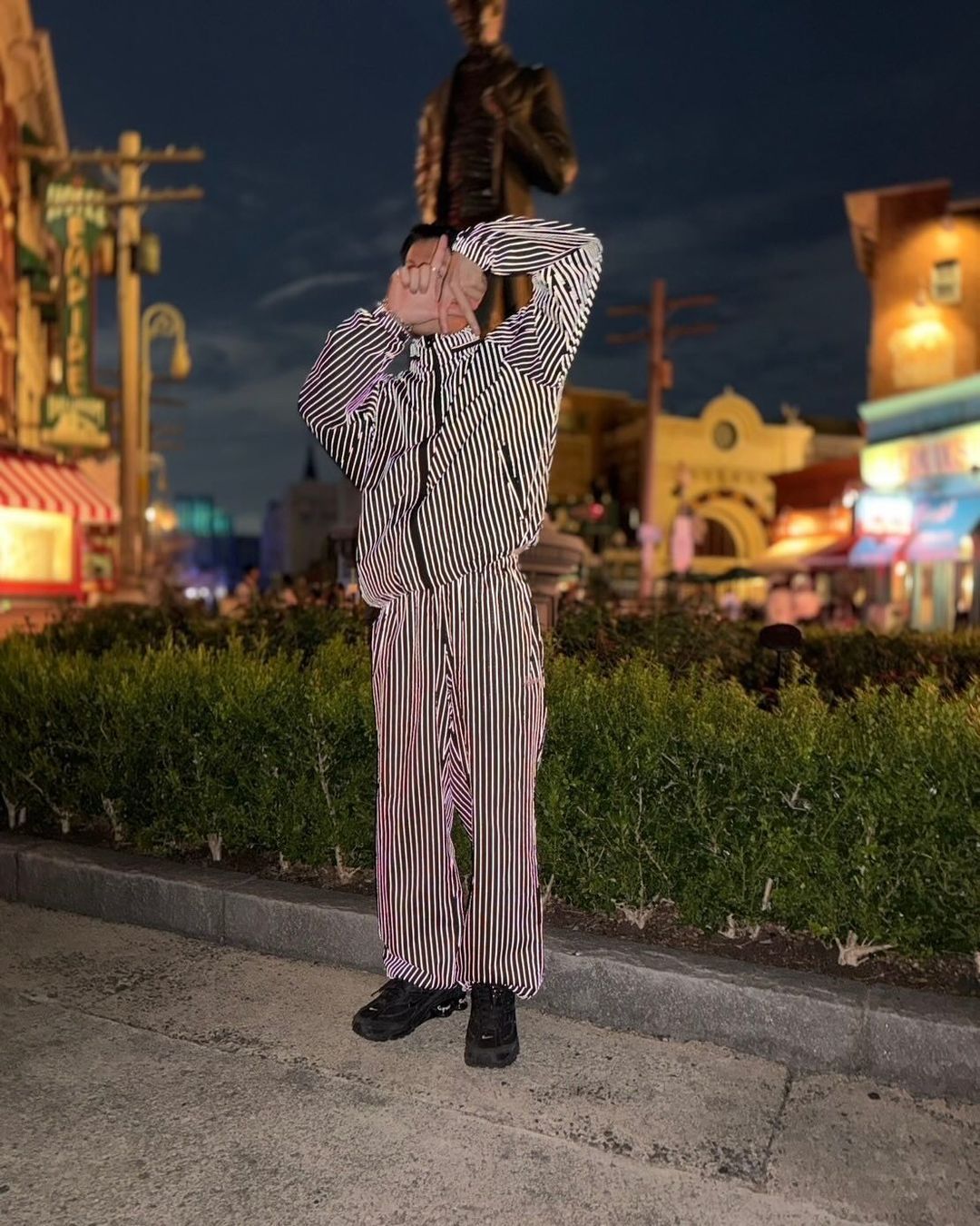 Supreme Reflective Pinstripe Track Pant 