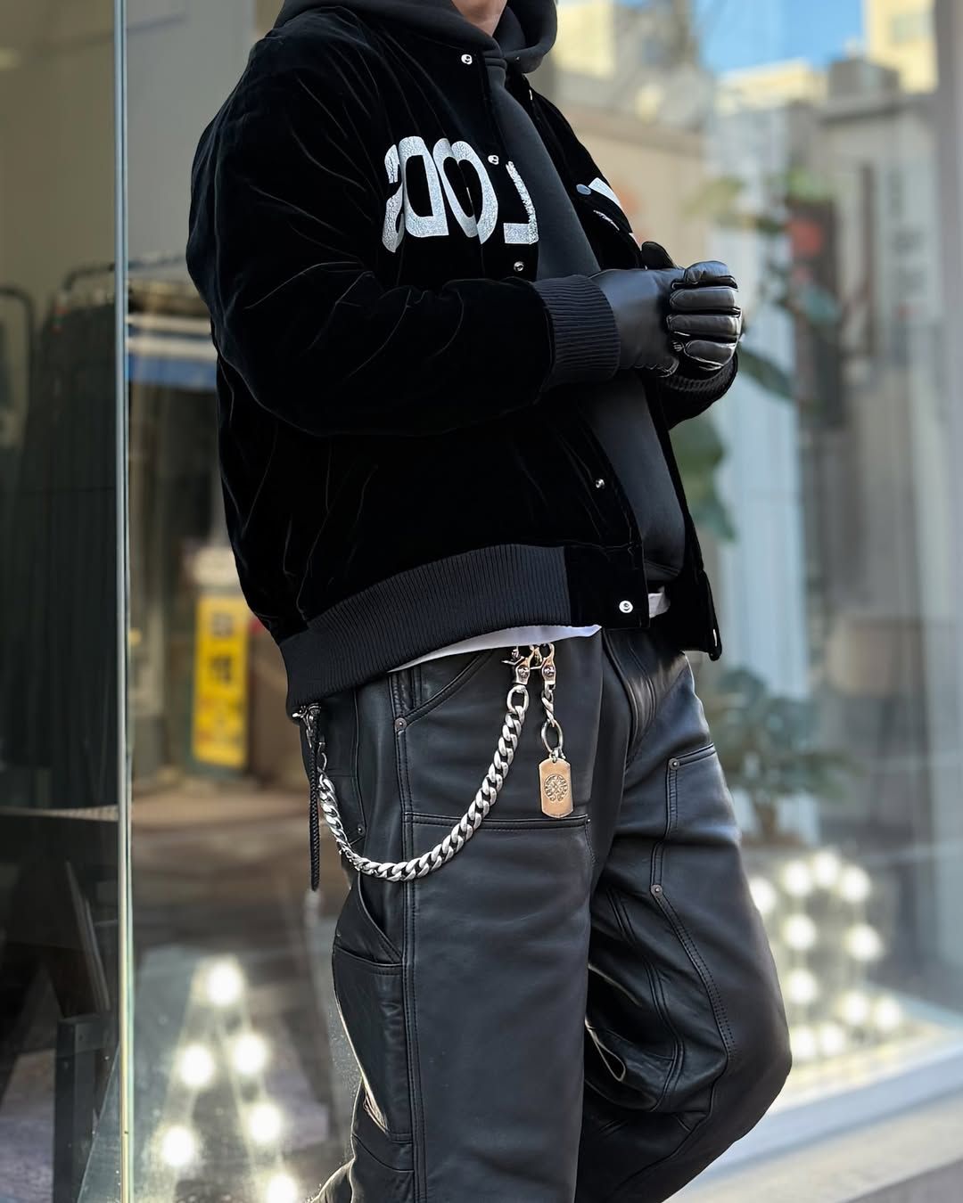 Supreme Leather Double Knee Painter Pant 