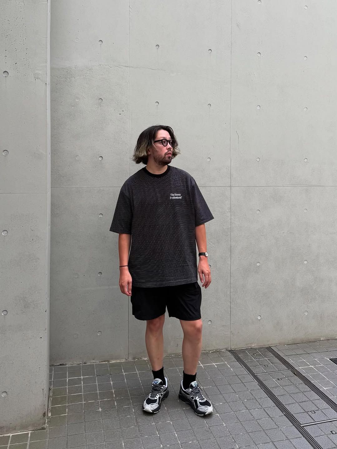 ENNOY 23SS S/S Border T-Shirt 
