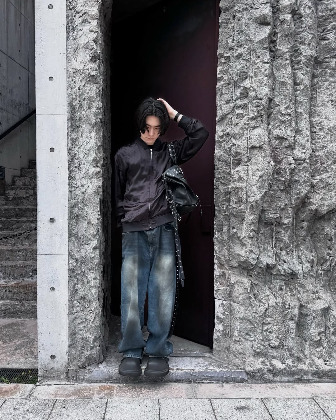 COMME des GARCONS 84-85 STAFF BLOUSON / QUILTED 