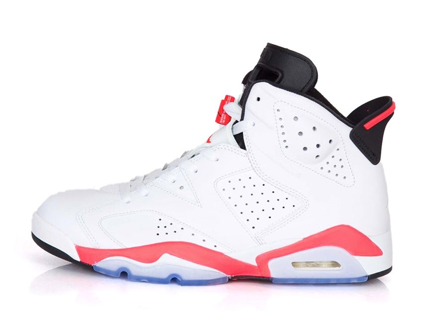 Nike Air Jordan 6 Retro "White / Infra Red" (2014)