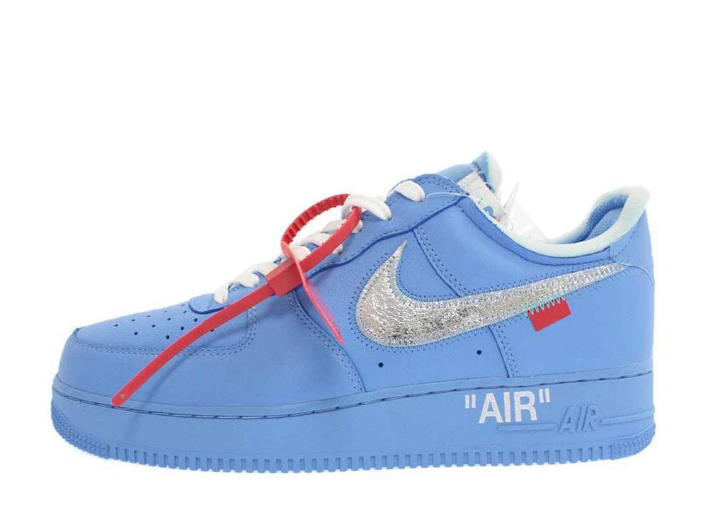 off white x nike af1 blue