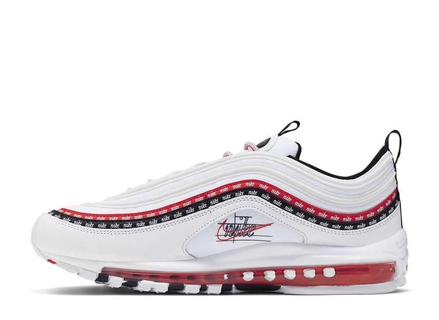 White red black air max 97 Clearance