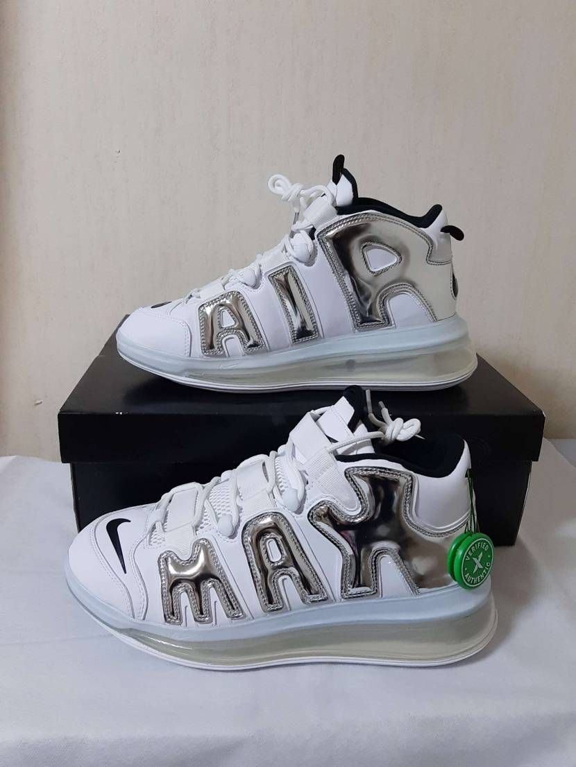 NIKE AIR MORE UPTEMPO 720 CHROME