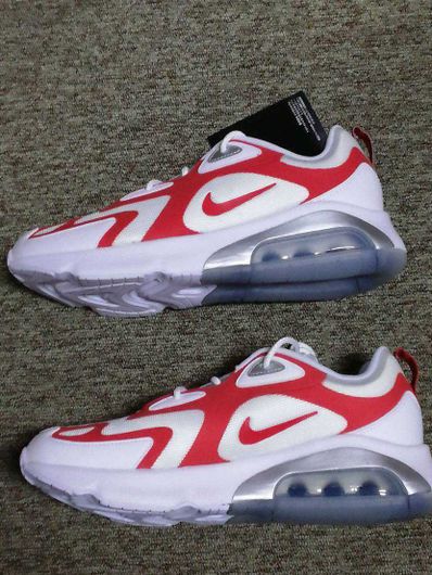 Nike Air Max 200 "White/University Red"