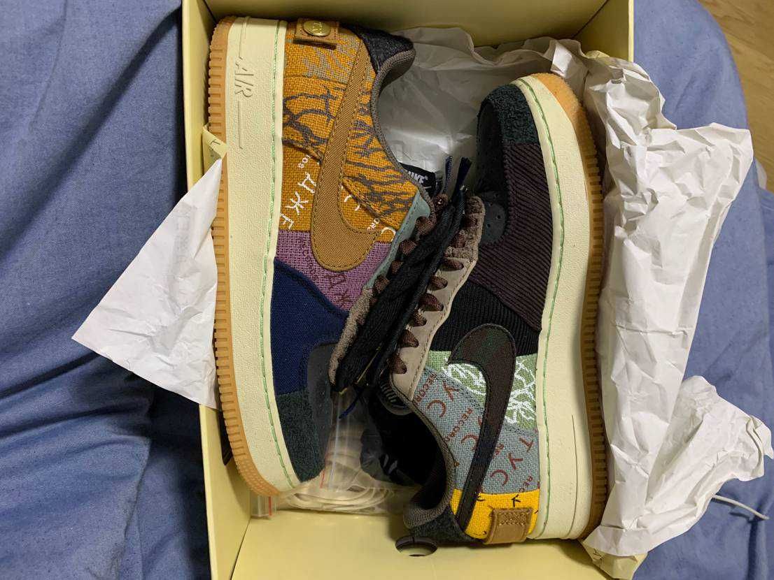 Travis Scott × Nike Air Force 1 Low Cactus Jack "Multi Color"