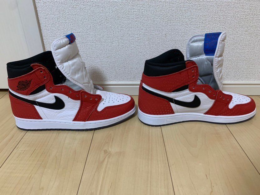 Spiderman × Nike Air Jordan 1 Origin Story "Gym Red/White/Photo Blue/Black"