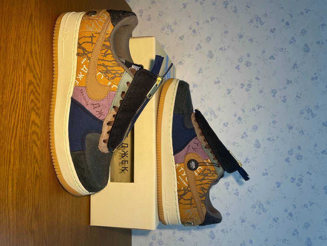 Travis Scott × Nike Air Force 1 Low Cactus Jack "Multi Color"