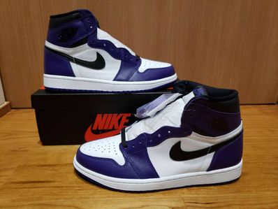 Nike Air Jordan 1 Retro High OG "Court Purple White/Black" (2020)