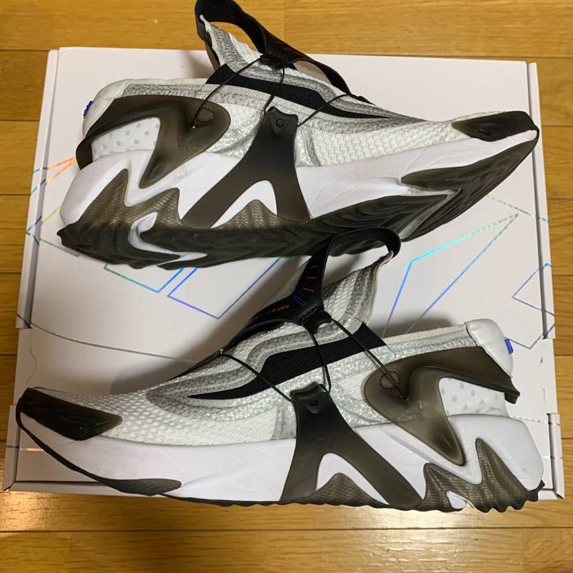 Nike Adapt Huarache "White/Black"