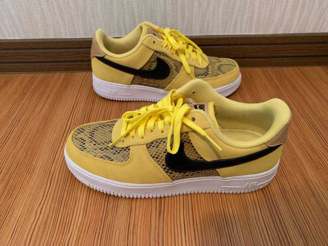 Nike Air Force 1 Low '07 "Snakeskin Yellow"