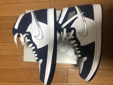 Nike Air Jordan 1 High OG CO.JP "White/Midnight Navy" (2020)(ブリーフケースなし)