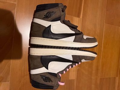 Travis Scott × Nike Air Jordan 1 Retro High OG TS SP "Sail/Dark Mocha"
