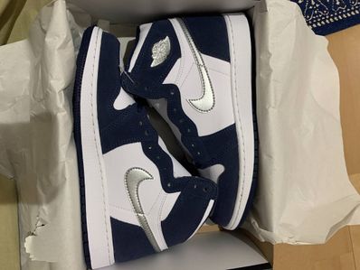 Nike GS Air Jordan 1 High OG CO.JP "Midnight Navy" (2020)(ブリーフケースなし)