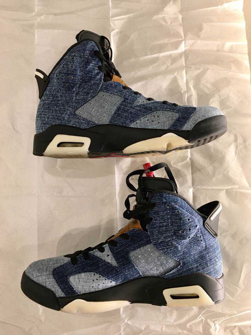 NIKE AIR JORDAN 6 "WASHED DENIM"
