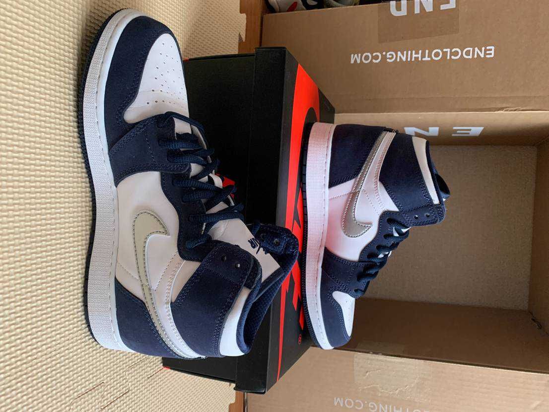 Nike GS Air Jordan 1 High OG CO.JP "Midnight Navy" (2020)(ブリーフケースなし)
