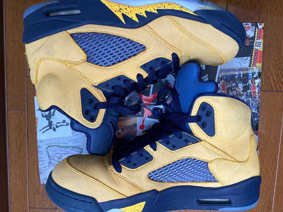 NIKE AIR JORDAN 5 "MICHIGAN"