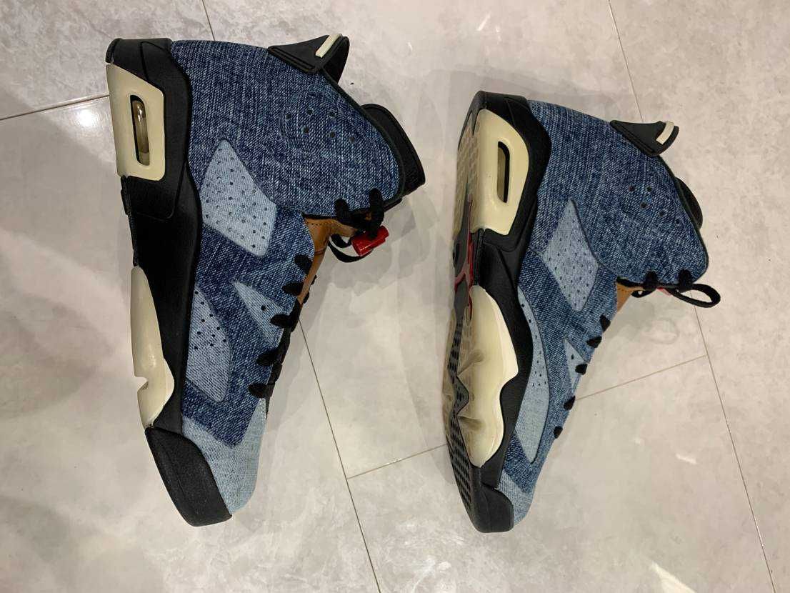 NIKE AIR JORDAN 6 "WASHED DENIM"