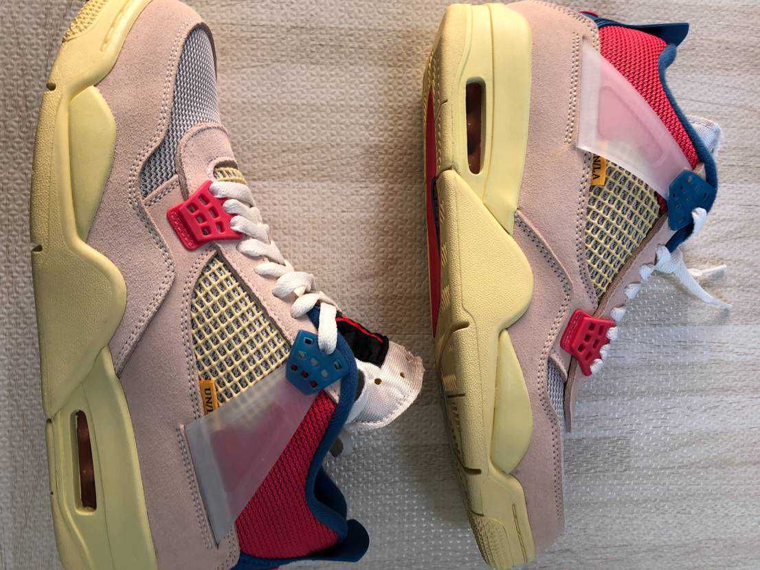 UNION × Nike Air Jordan 4 SP "Guava Ice/Light Fusion Red"