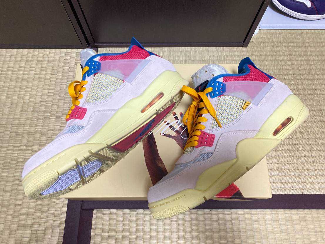 UNION × Nike Air Jordan 4 SP "Guava Ice/Light Fusion Red"
