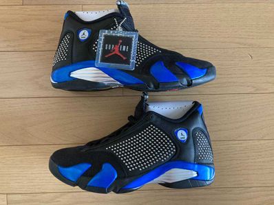 Supreme × Nike Air Jordan 14 Retro "Black/Varsity Royal/Chrome"