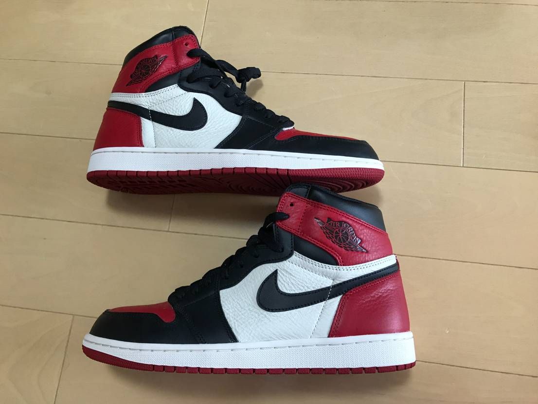 Nike Air Jordan 1 Retro High OG "Bred Toe"