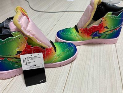 J Balvin × Nike Air Jordan 1 High OG "Rainbow"
