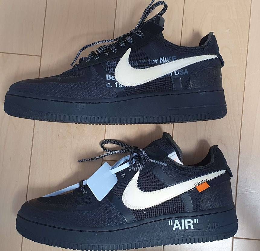 Off-White × Nike Air Force 1 Low "Black"