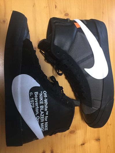 Off-White × Nike Blazer Studio Mid "Grim Reaper"