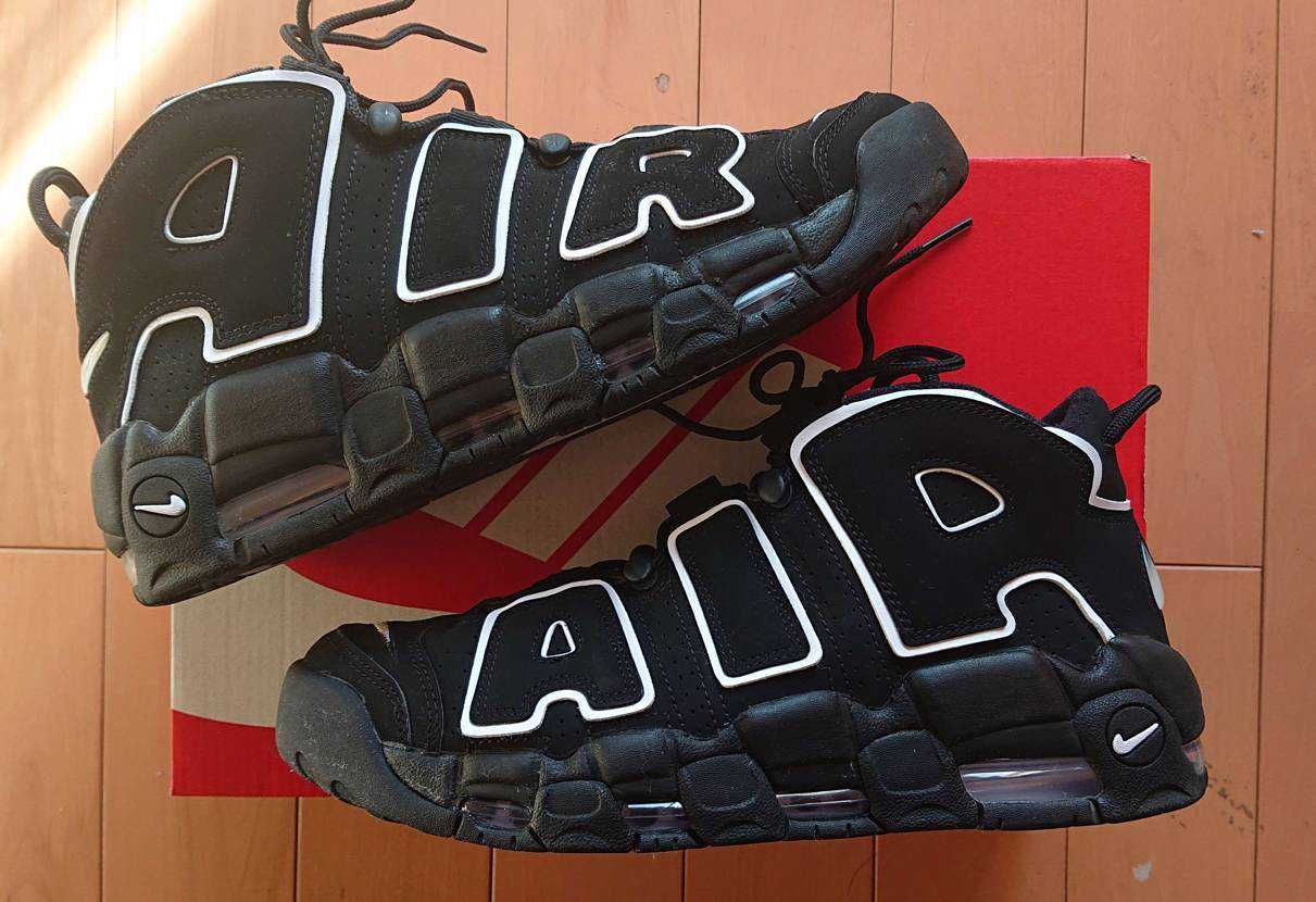 Nike Air More Uptempo "Black/White"(2020)