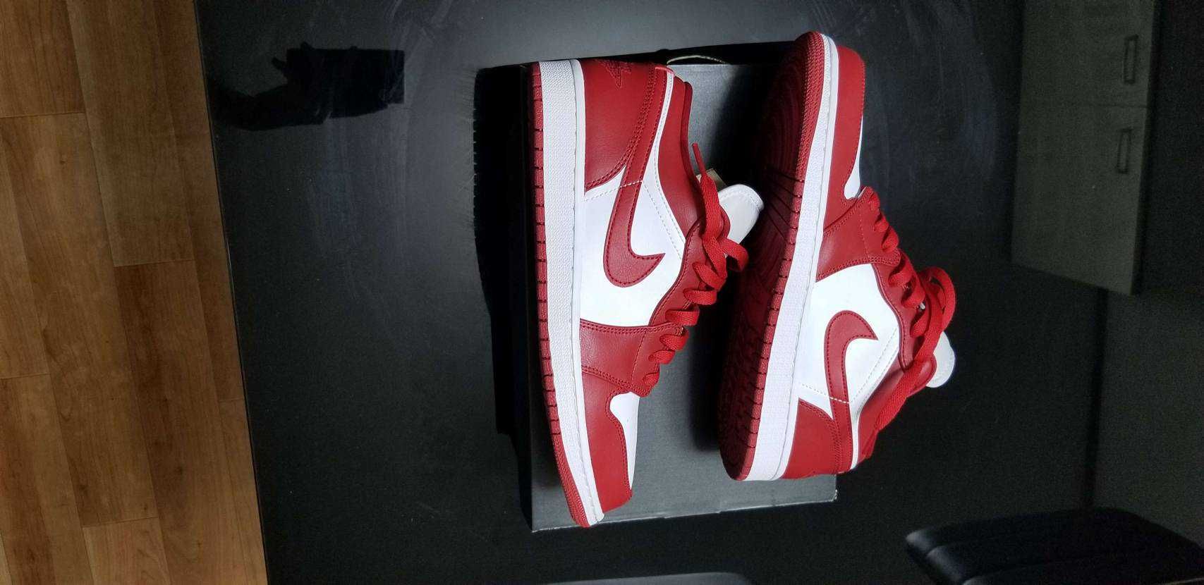 Nike Air Jordan 1 Low "Gym Red/White"