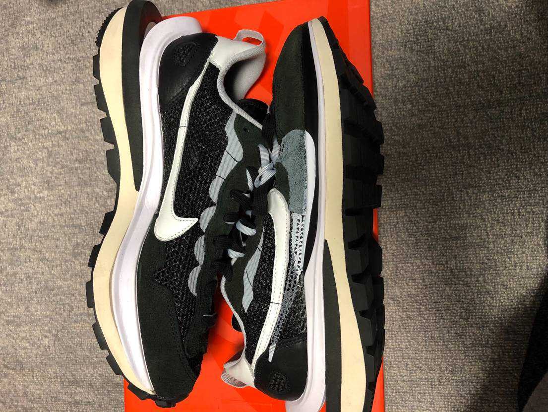 sacai × Nike Vapor Waffle "Black and White"