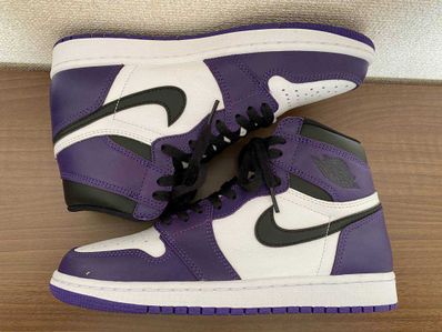 Nike Air Jordan 1 Retro High OG "Court Purple White/Black" (2020)