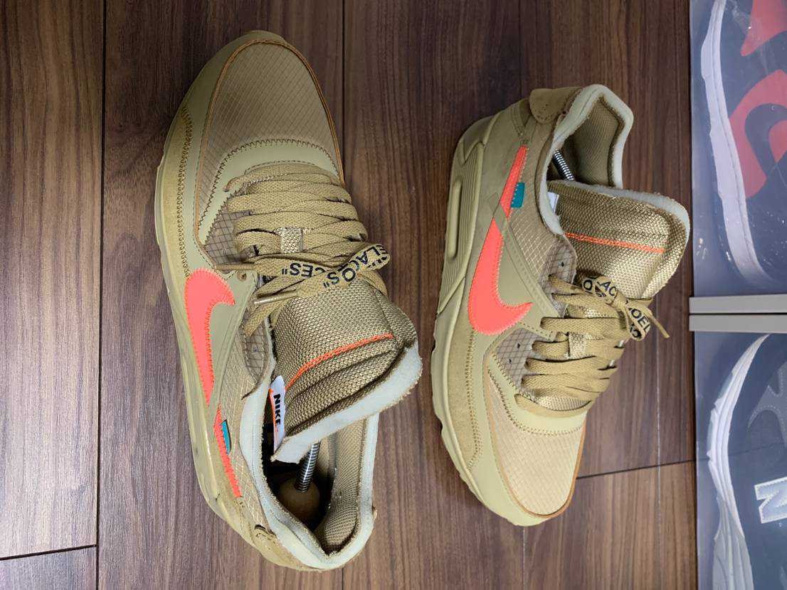 Off-White × Nike Air Max 90 "Desert Ore"