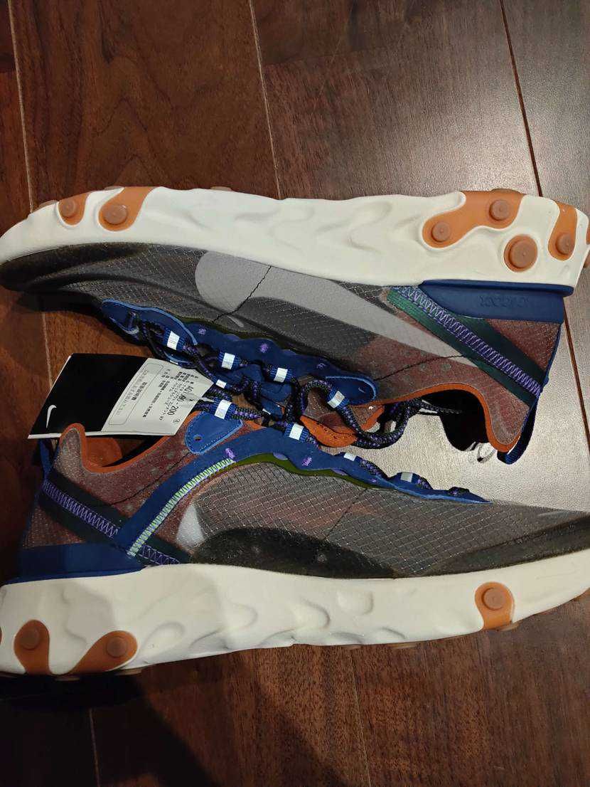 UNDERCOVER × NIKE REACT ELEMENT 87 "BLUE/RED"