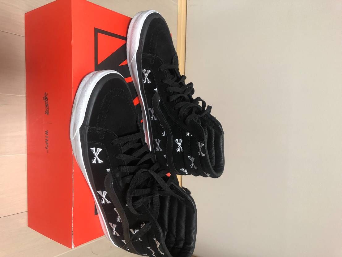 WTAPS × Vans Vault Sk8-Hi LX "Black/White"