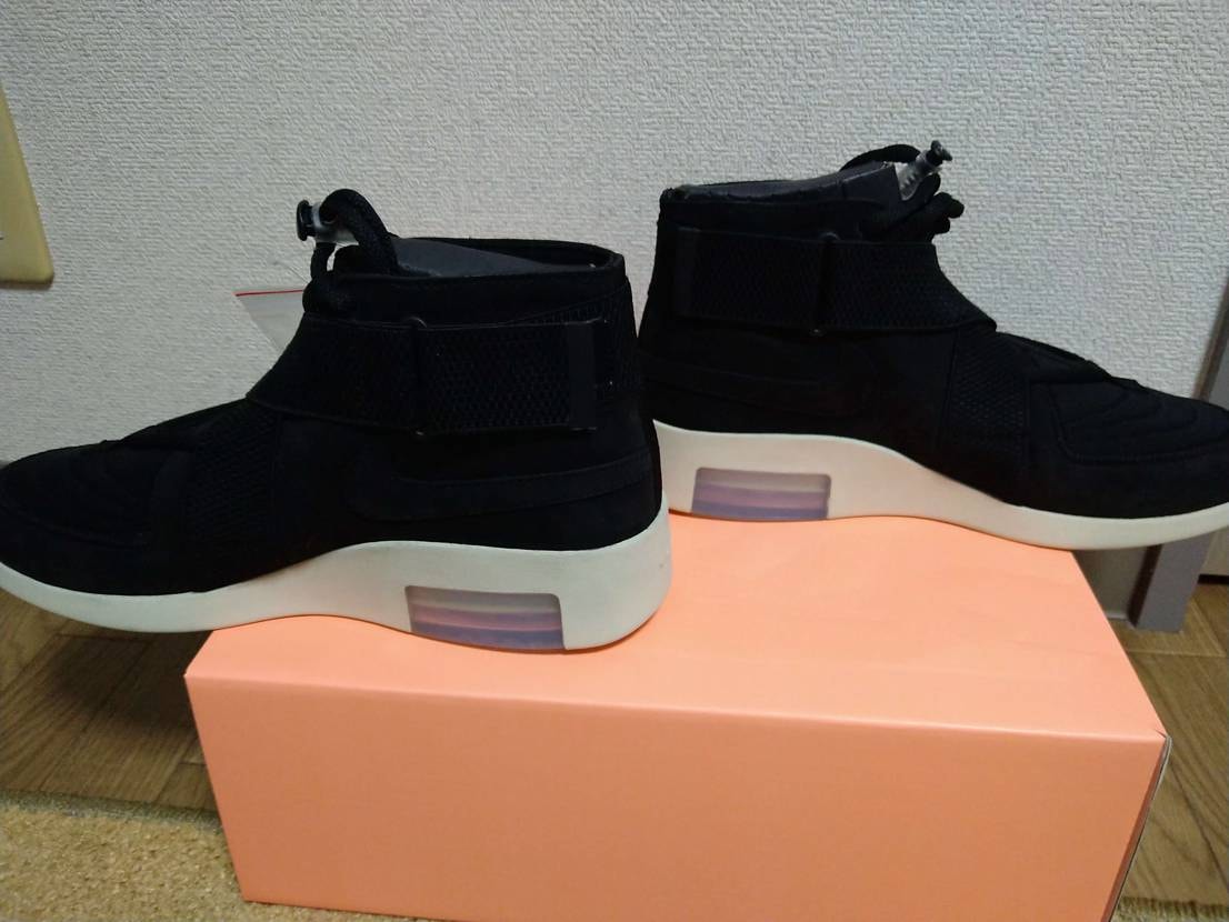 FEAR OF GOD × Nike Air Fear Of God Raid "Black"