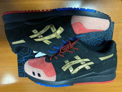 Ronnie Fieg × Asics Gel-Lyte III Tokyo Trio 252.1 "Black/Gold"