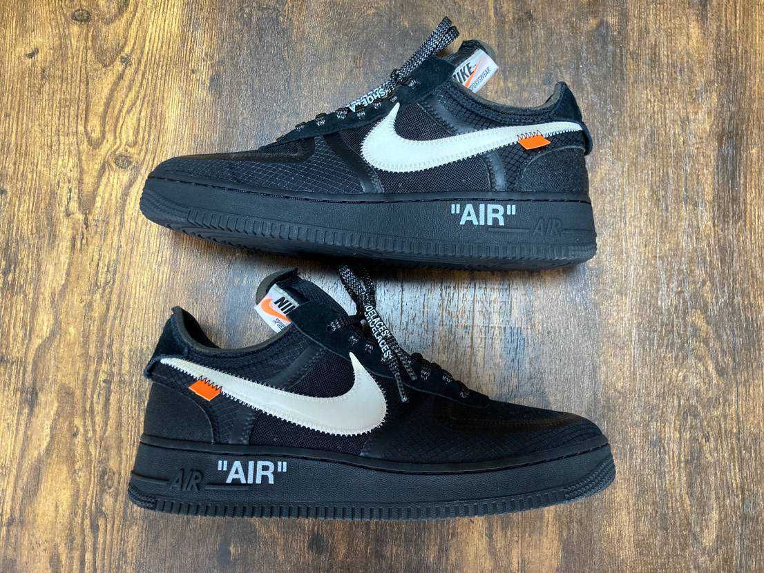 Off-White × Nike Air Force 1 Low "Black"