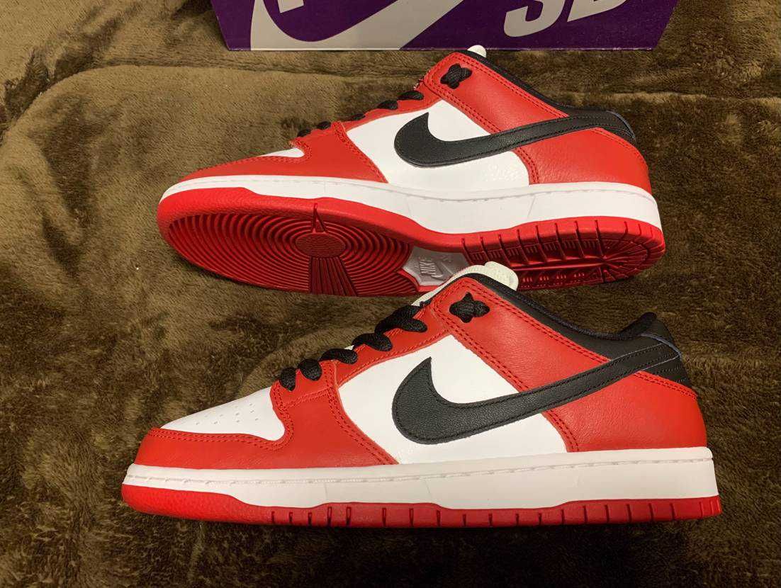 Nike SB Dunk Low Pro "J-Pack Chicago/Varsity Red and White"