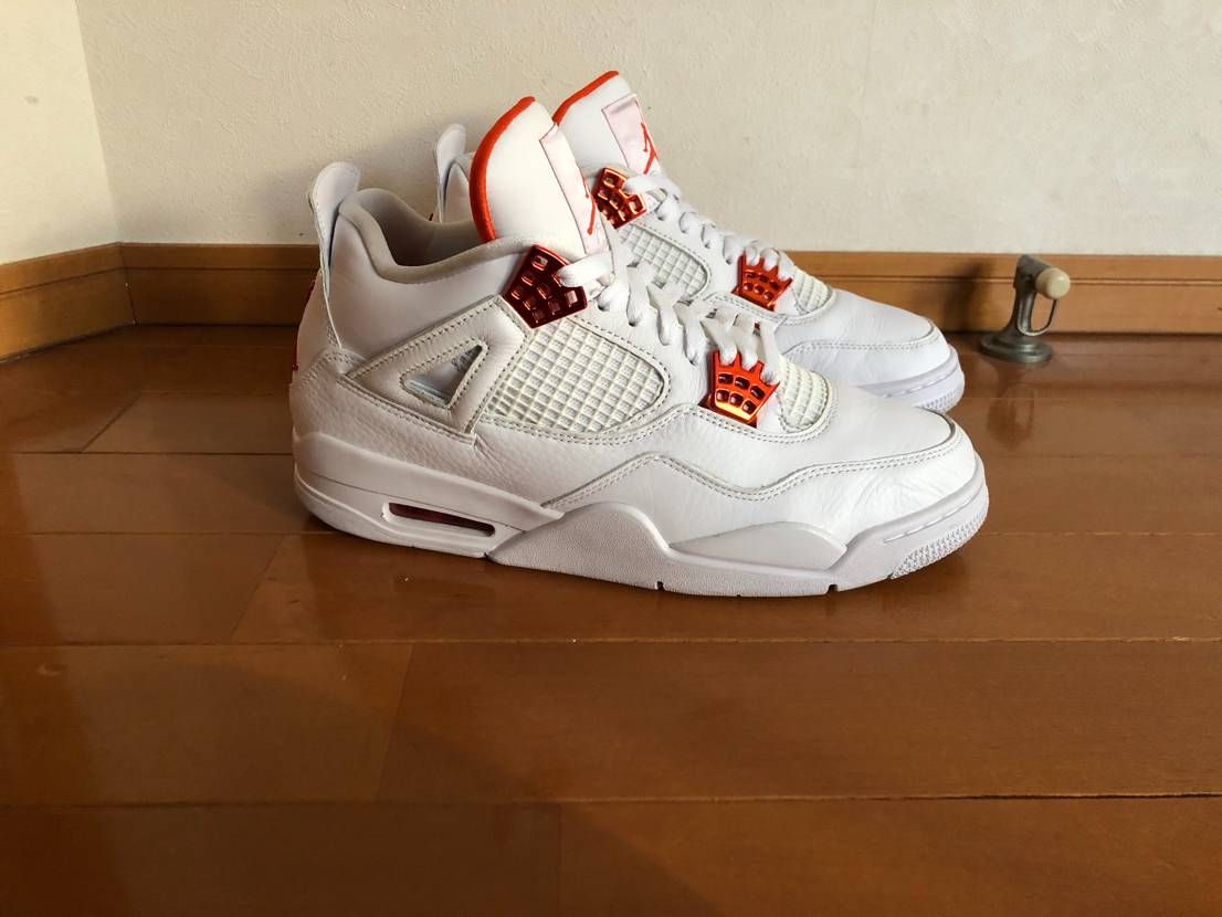 Nike Air Jordan 4 Retro "White/Team Orange"