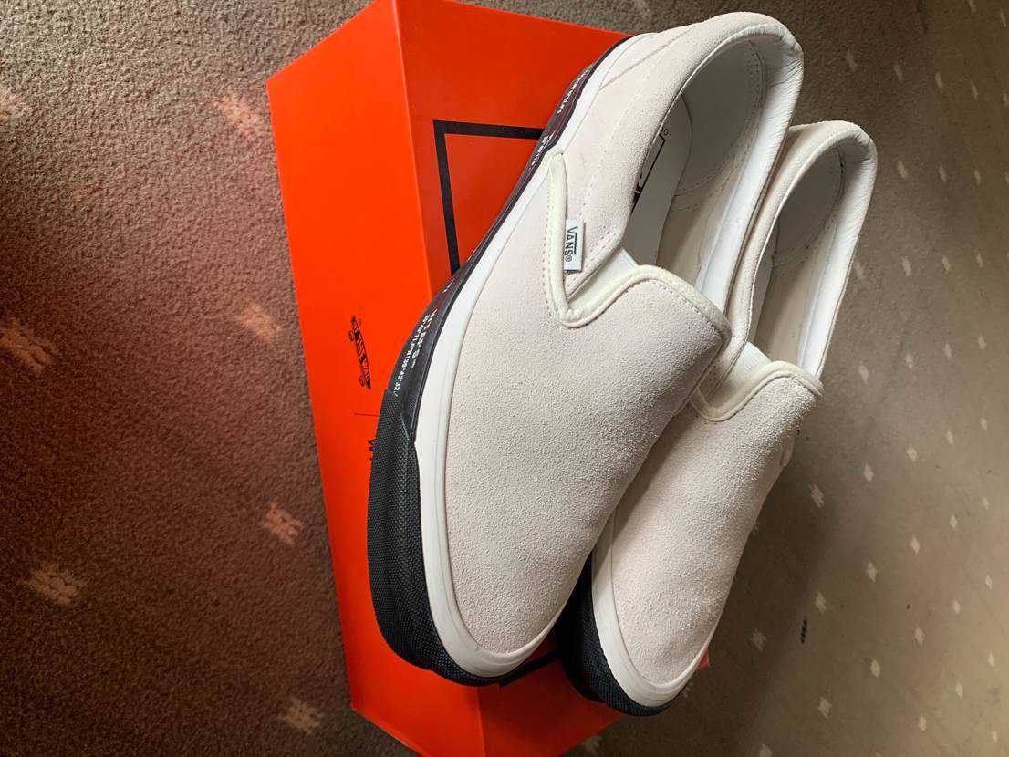 WTAPS × VANS OG Classic Slip-On LX "White"