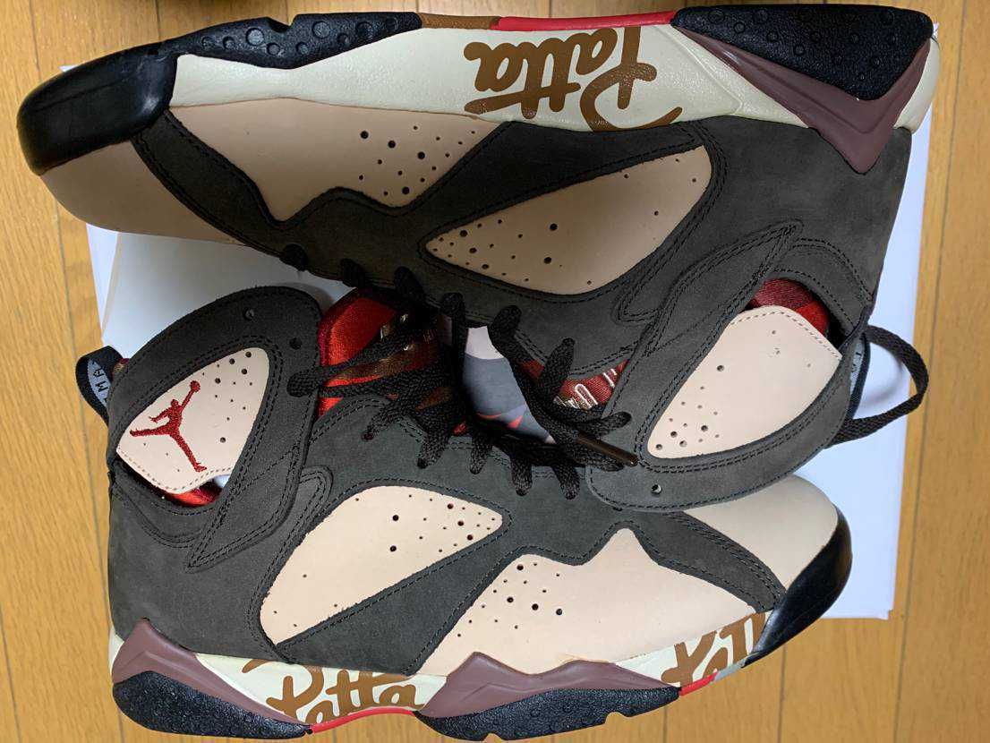Patta × Nike Air Jordan 7 OG "Brown"