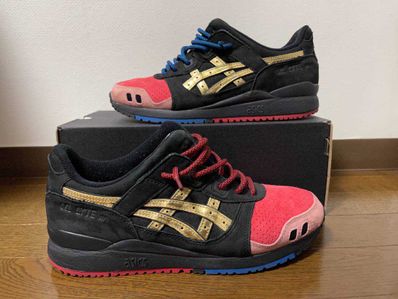 Ronnie Fieg × Asics Gel-Lyte III Tokyo Trio 252.1 "Black/Gold"