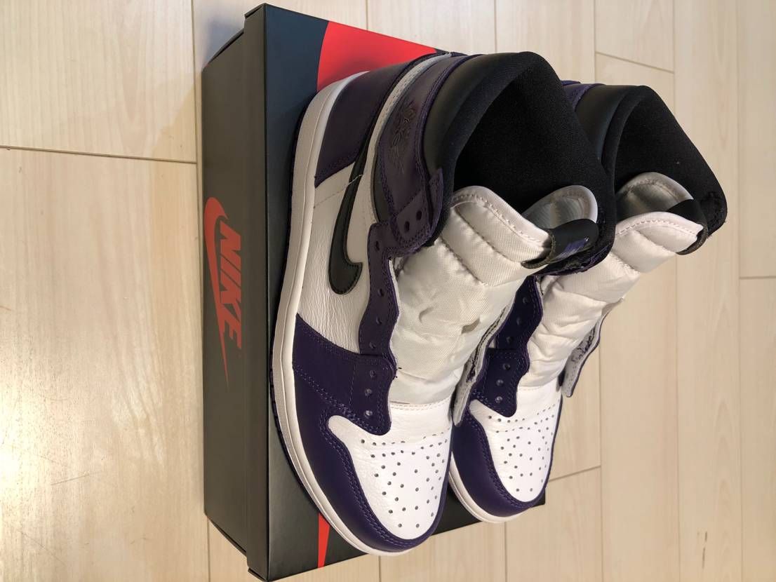 Nike Air Jordan 1 Retro High OG "Court Purple White/Black" (2020)
