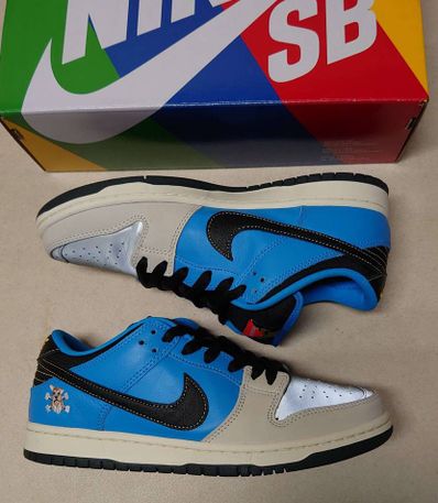 Instant Skateboards × Nike SB Dunk Low "Blue Hero"