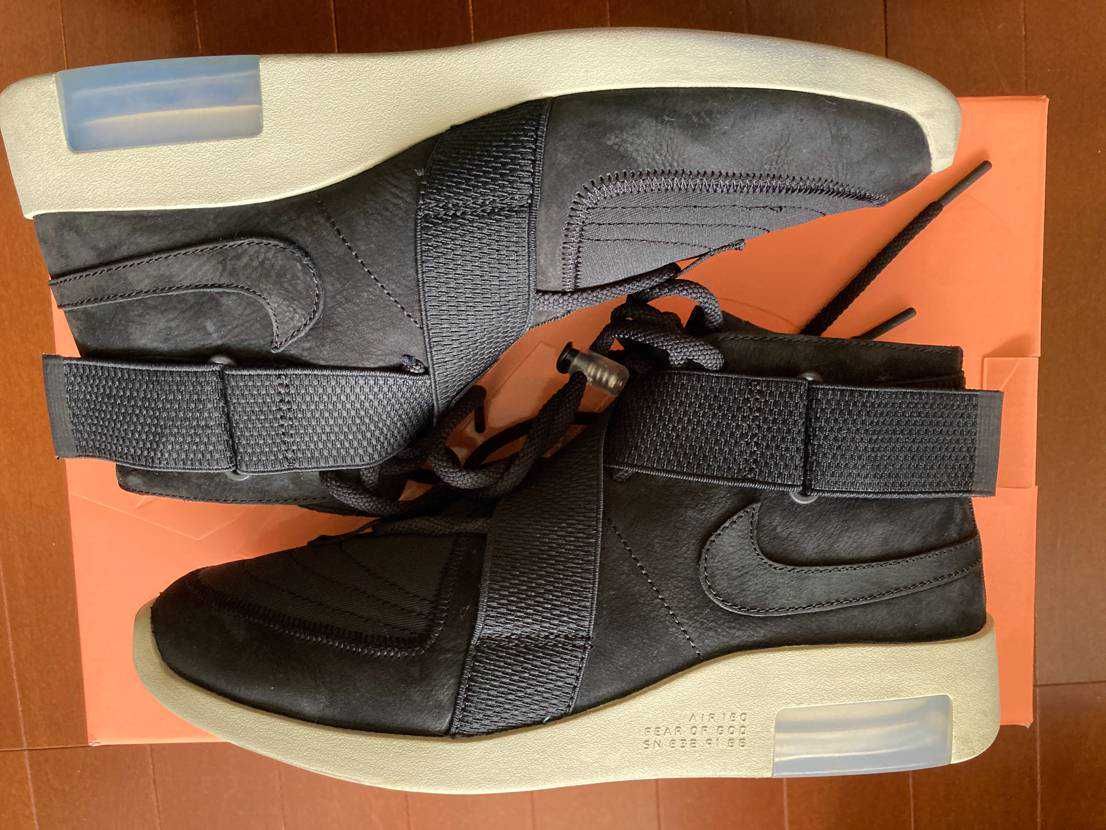 FEAR OF GOD × Nike Air Fear Of God Raid "Black"