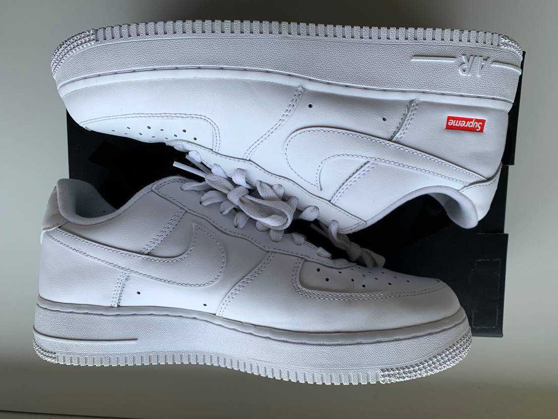 Supreme × Nike Air Force 1 Low "White"