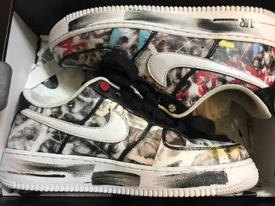 PEACEMINUSONE × Nike Air Force 1 Low Para Noise "Black" / G-DRAGON