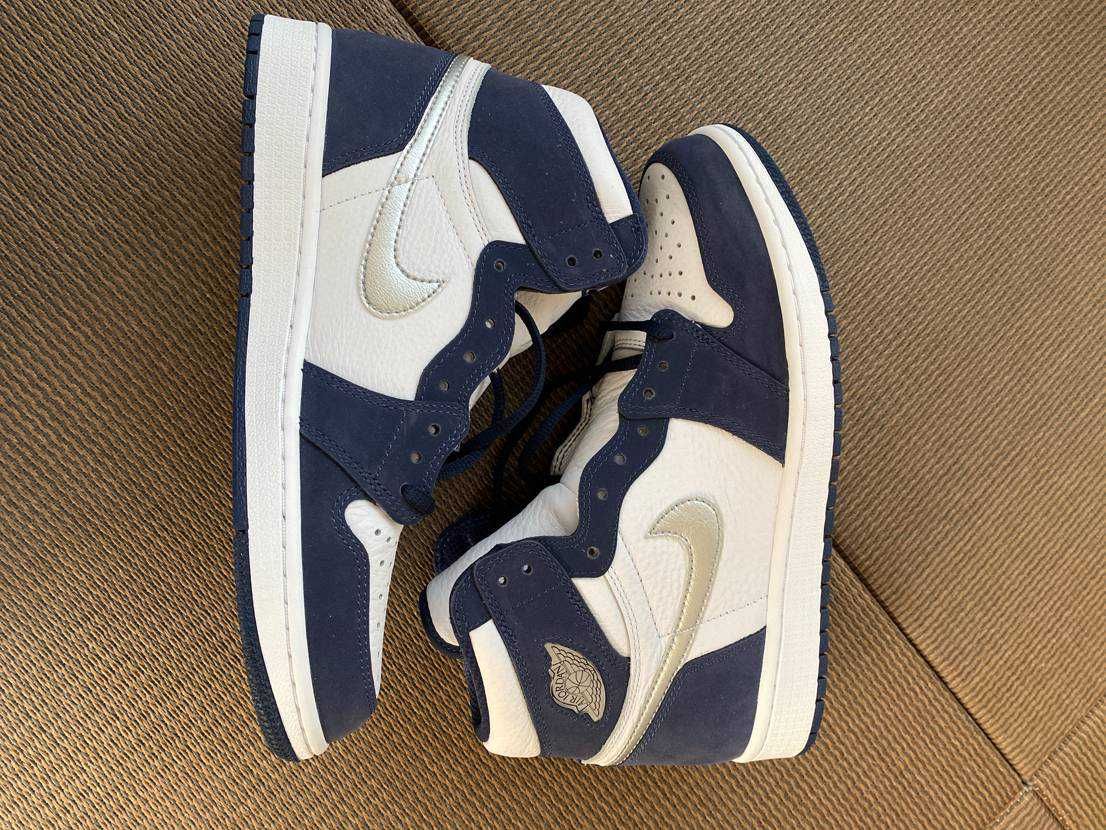 Nike Air Jordan 1 High OG CO.JP "White/Midnight Navy" (2020)(ブリーフケースなし)